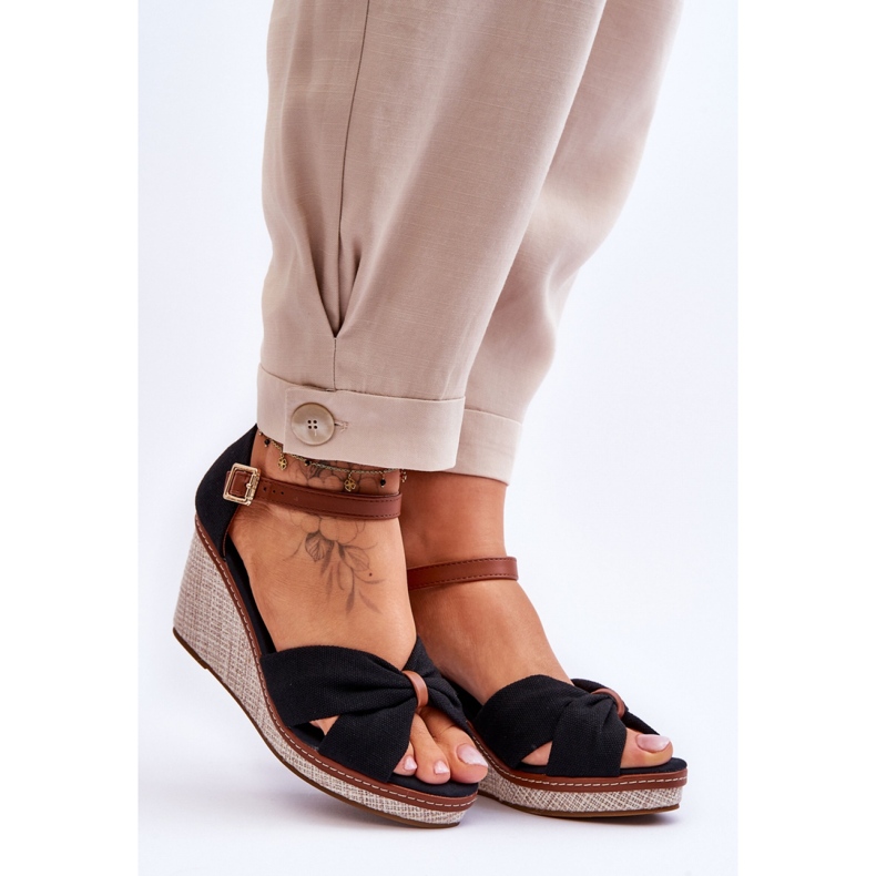 Step in style Sandali Modello Daphne M338 Nero - Entra con stile 1