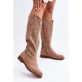 Step in style Modello S.Barski HY66-132 Stivali beige - Entra con stile 1