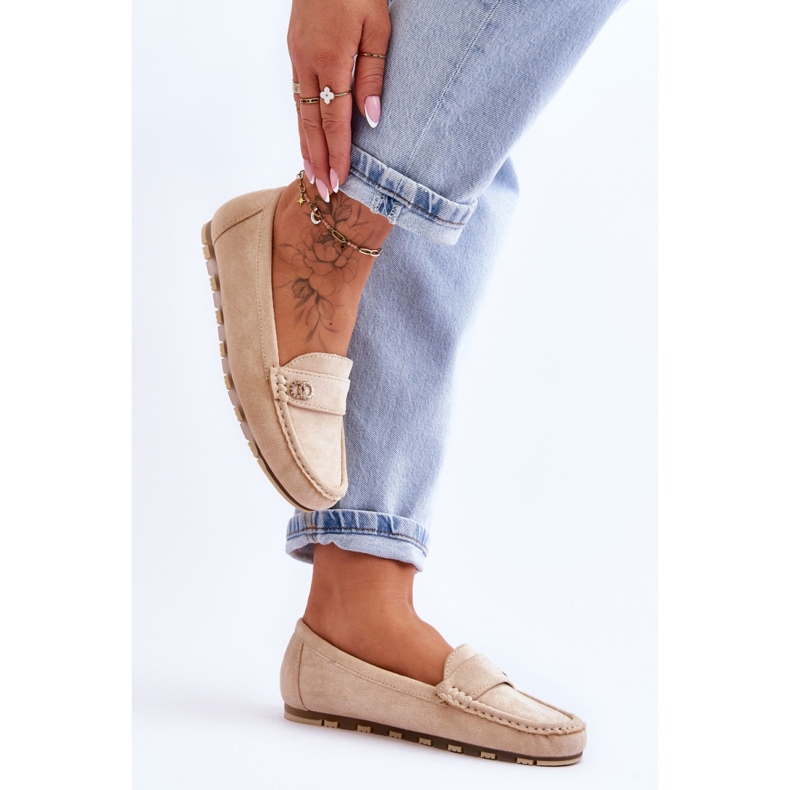 Step in style Mocassini Modello Castelo JU052 Beige - Entra con stile 1