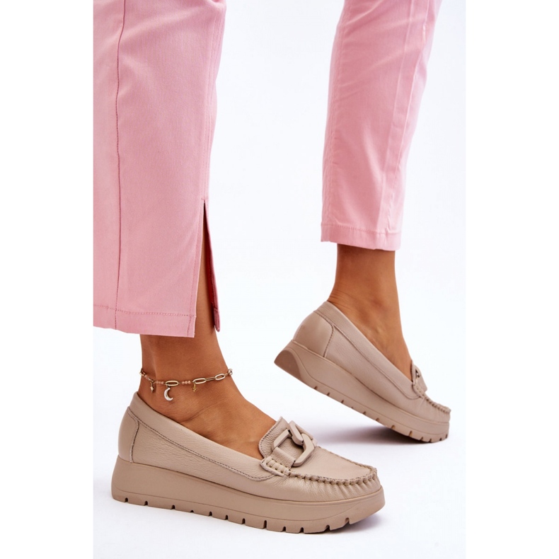 Step in style Mocassini Modello Desmond 10141 Beige - Entra con stile 1