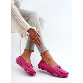 Step in style Mocassini Modello S.Barski LR339 Fucsia - Entra con stile rosa 1