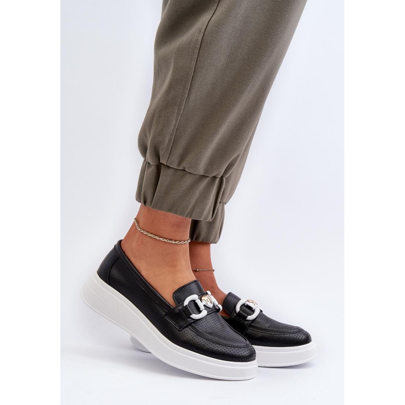 Step in style Mocassini Modello S.Barski LR720 Nero - Entra con stile 1