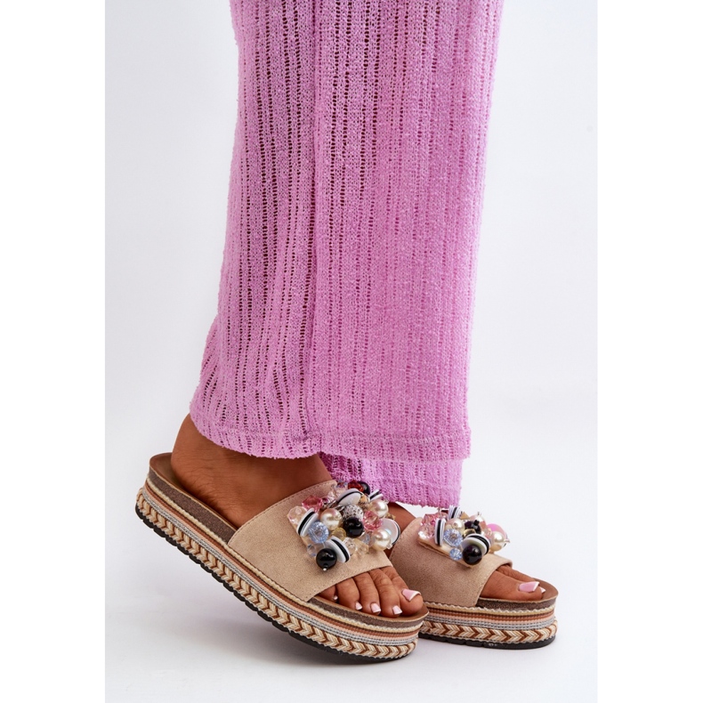 Step in style Sandalo Infradito Modello S.Barski HY077 Beige - Entra con stile 1