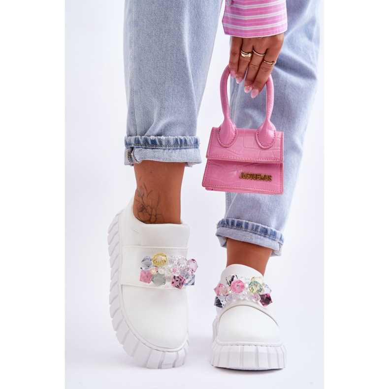 Step in style Scarpe sportive Modello Desire NB615 Bianco - Entra con stile 1