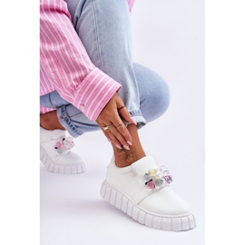 Step in style Scarpe sportive Modello Desire NB615 Bianco - Entra con stile 2