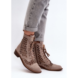 Step in style Stivali Modello Zazoo 2695/024 Beige - Entra con stile 1