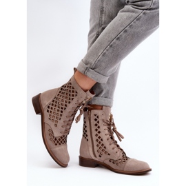 Step in style Stivali Modello Zazoo 2695/024 Beige - Entra con stile 2