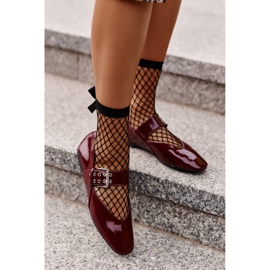 Step in style Ballerine Modello Azirae 6689 Bordo - Passo con stile rosso 1