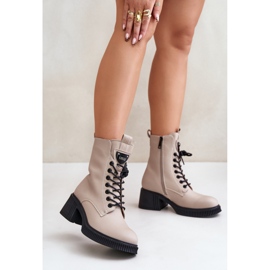 Step in style Stivali Modello Vinceza 66671 Beige - Entra con stile 1
