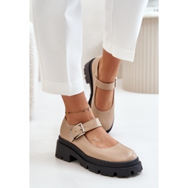 Step in style Scarpe Modello Plikuria 1813 Beige - Entra con stile 1