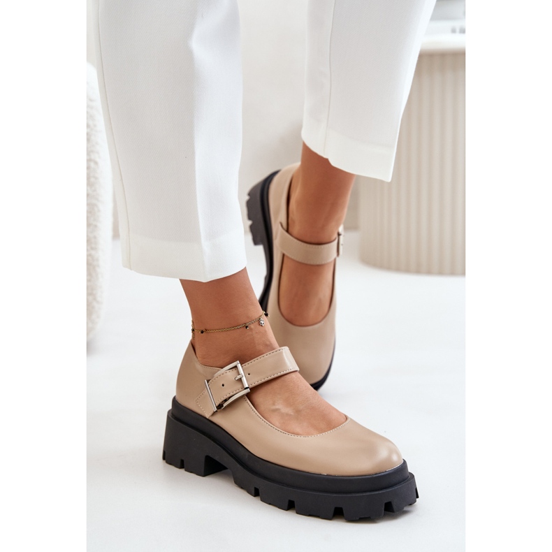 Step in style Scarpe Modello Plikuria 1813 Beige - Entra con stile 1