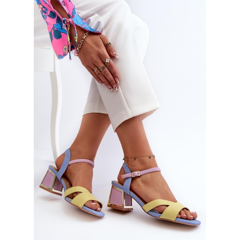 Step in style Sandali Modello Da CR482 Giallo - Entra con stile 2