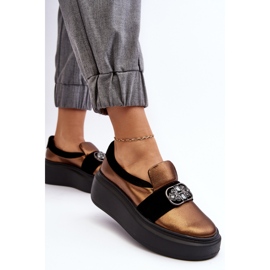 Step in style Scarpe Modello Laura Messi 2697/744-300 Gold - Entra con stile giallo 2