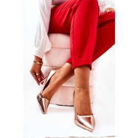 Step in style Tacchi alti Modello Tissoria LY177-4 Rosa/Oro - Entra con stile 1