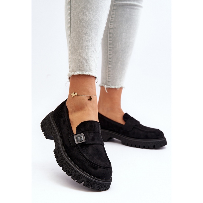 Step in style Mocassini Modello Flanila 62124 Camoscio Nero - Entra con stile 2
