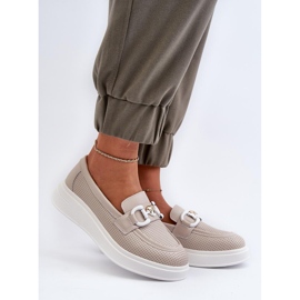 Step in style Mocassini Modello S.Barski LR720 Beige - Entra con stile 1