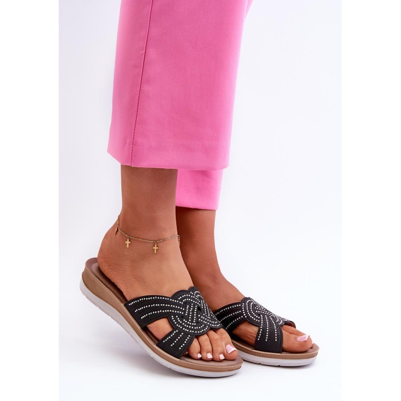 Step in style Sandalo Infradito Modello Inblu BV000037 Nero - Entra con stile 1