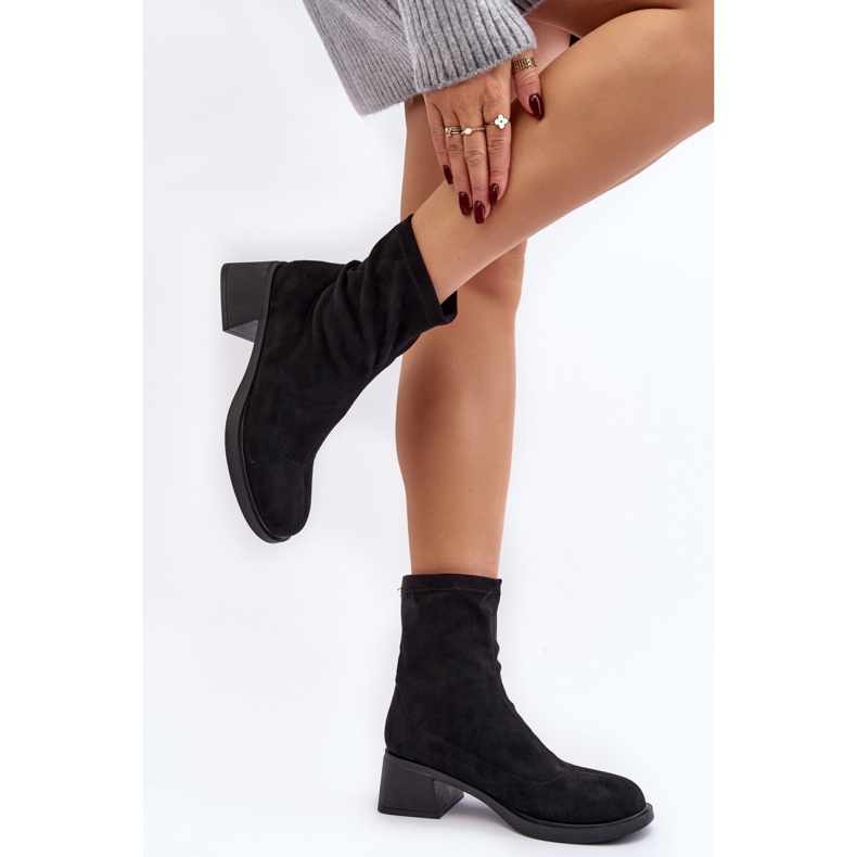 Step in style Stivali Modello Aphroteia 23BT35-6449 Camoscio Nero - Entra con stile 1