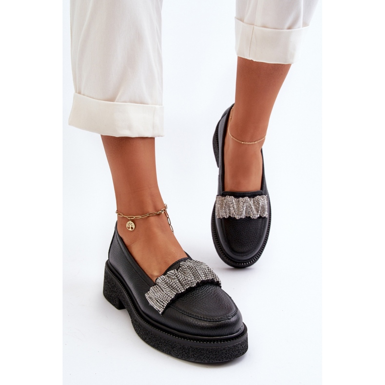 Step in style Mocassini Modello Zazoo 3419 Pelle Nera - Entra con stile nero 1
