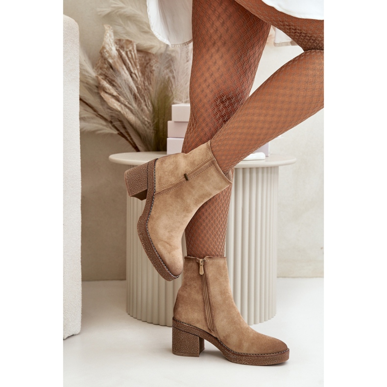 Step in style Stivali Modello Arkesia KE219 Beige - Entra con stile 1