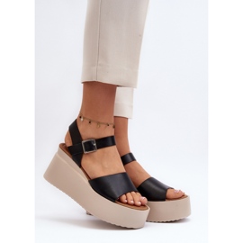Step in style Sandali Modello Geferia PS18 Nero - Entra con stile 1