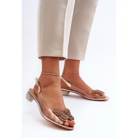 Step in style Sandali Modello Da MR38-388 Pink Gold - Entra con stile rosa 1