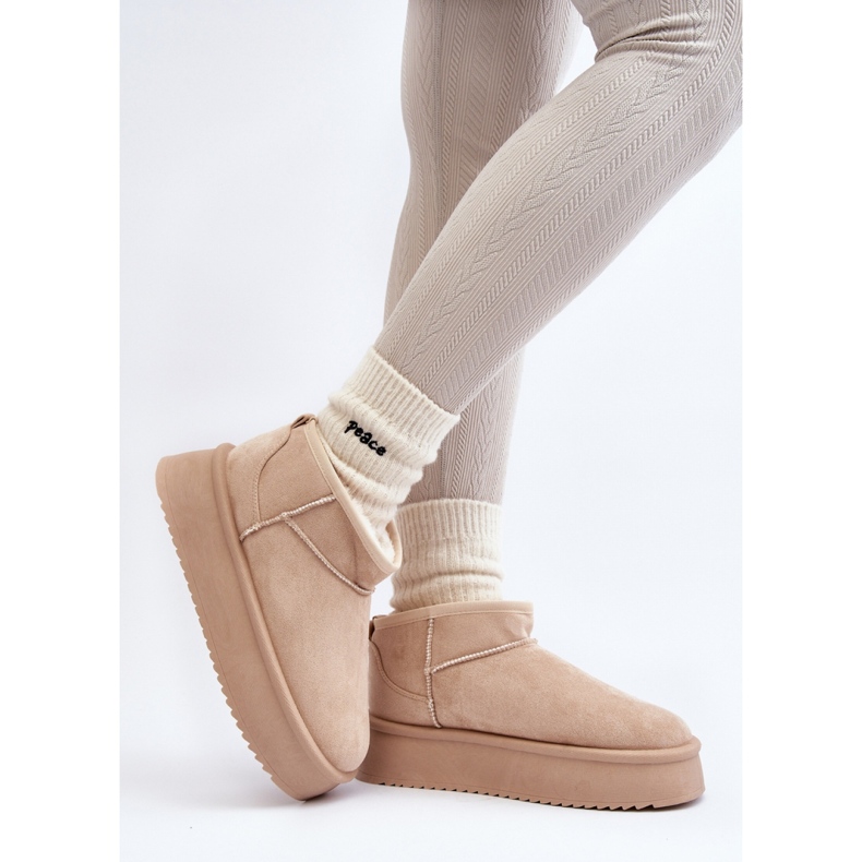 Step in style Doposci Modello Caliksa UA-1855 Beige - Entra con stile 2