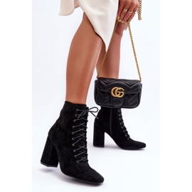 Step in style Stivali Modello Saolio L08-237 Camoscio Nero - Entra con stile 2