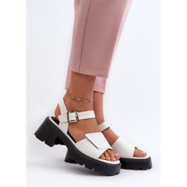 Step in style Sandali Modello Vinceza 36257 Bianco - Entra con stile bianca 1