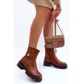 Step in style Stivaletti Chelsea Modello Elspetia F35 Pelle Marrone - Entra con stile 1