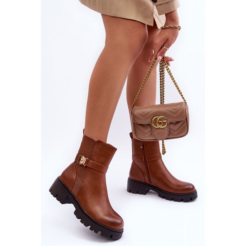 Step in style Stivaletti Chelsea Modello Elspetia F35 Pelle Marrone - Entra con stile 1