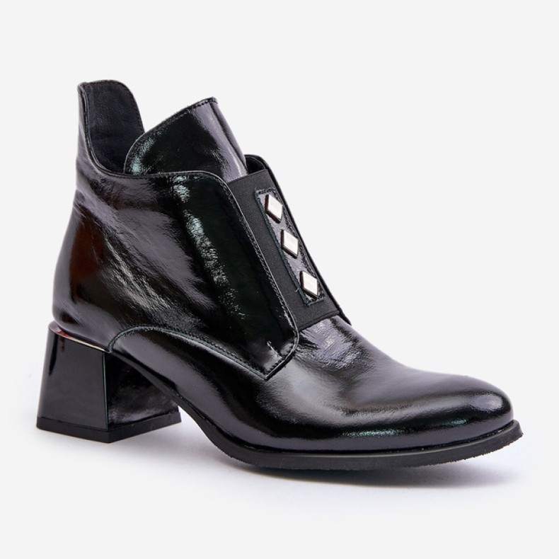 Step in style Stivali Modello Zazoo 60504 Vernice Nera - Entra con stile nero 2