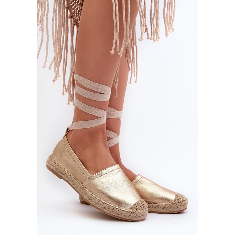 Step in style Espadrillas Modello Ismanne B-727 Gold - Entra con stile giallo 1