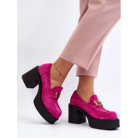 Step in style Scarpe Modello Zazoo 20170 Fucsia Scamosciato - Entra con stile rosa 2
