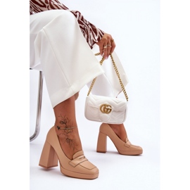 Step in style Décolleté Modello Alisa M046 Nude - Entra con stile beige 2