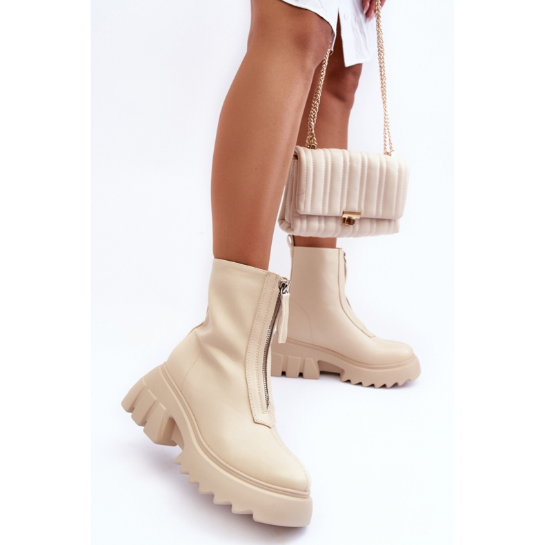 Step in style Stivali Modello Kusma JJ52P Beige - Entra con stile 1