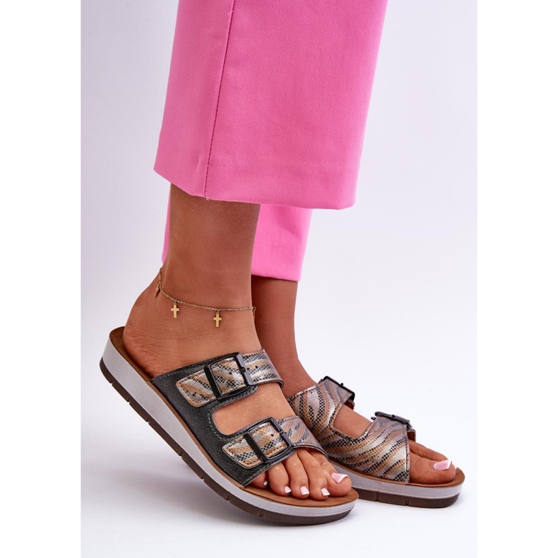 Step in style Sandalo Infradito Modello Inblu CP000045 Nero - Entra con stile 1