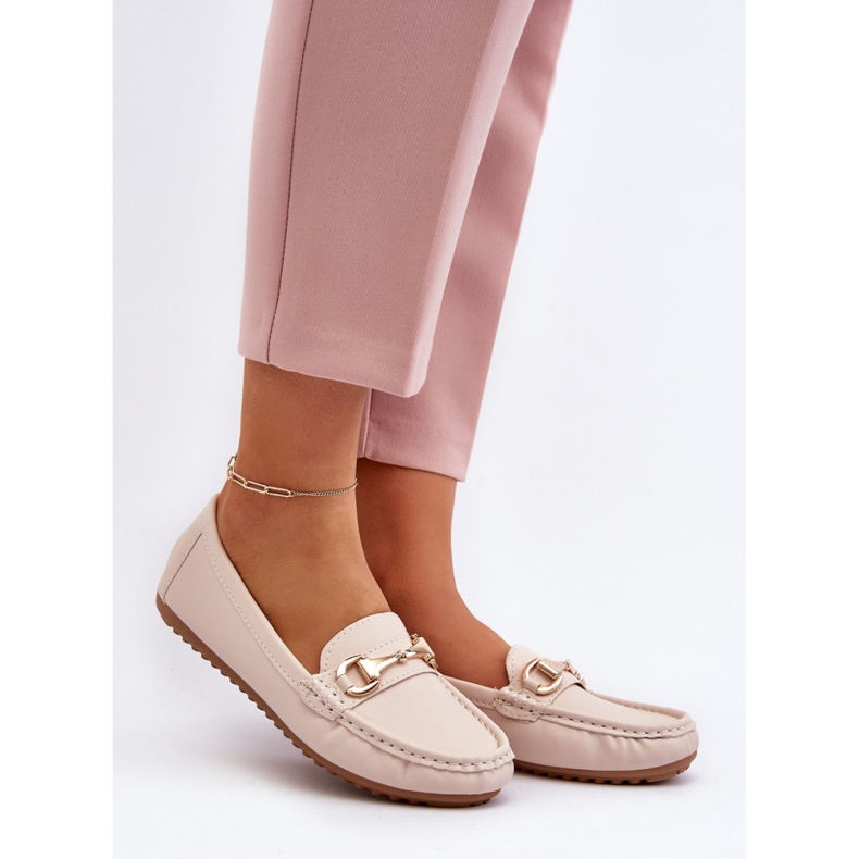 Step in style Mocassini Modello Demese NN22-991 Beige - Entra con stile 1