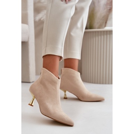 Step in style Stivali Modello Terlena GP13 Beige - Entra con stile 1