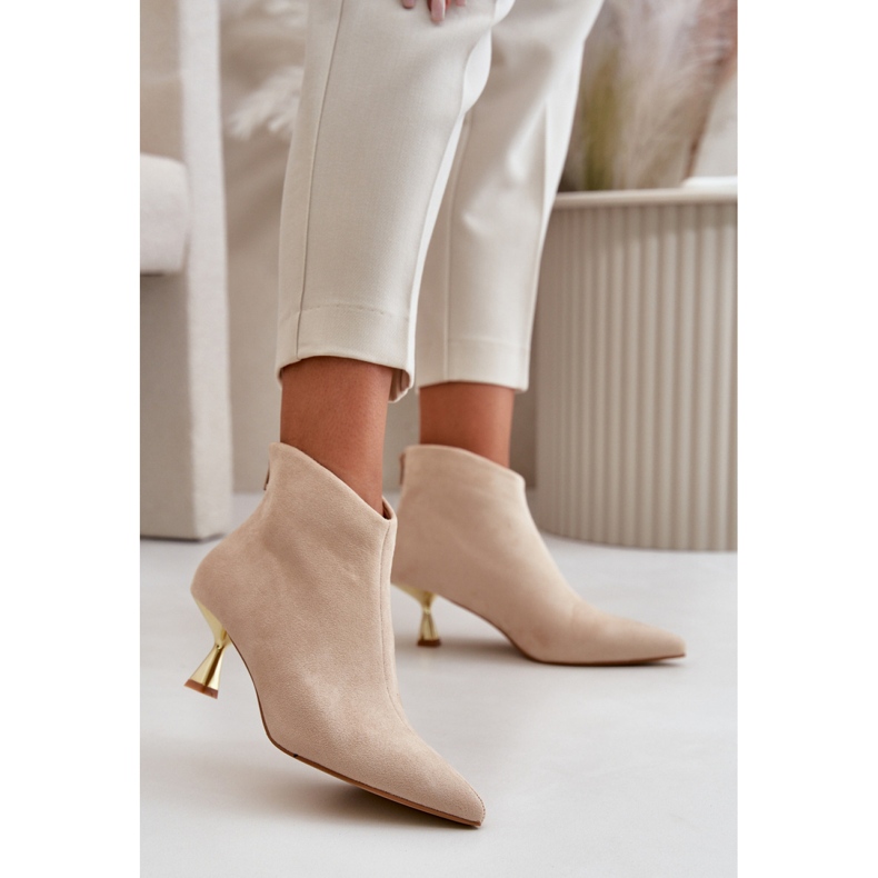 Step in style Stivali Modello Terlena GP13 Beige - Entra con stile 1