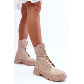 Step in style Stivali da lavoro Modello Marlissa A9513 Beige - Entra con stile 1
