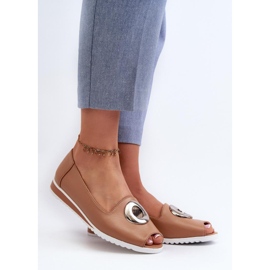 Step in style Décolleté Modello Biolita ASA135-16 Beige Scuro - Entra con stile 1