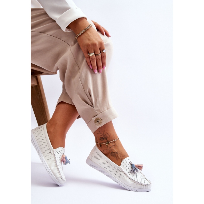 Step in style Mocassini Modello Lanzarot 23PB08-5372 Bianco - Entra con stile 1