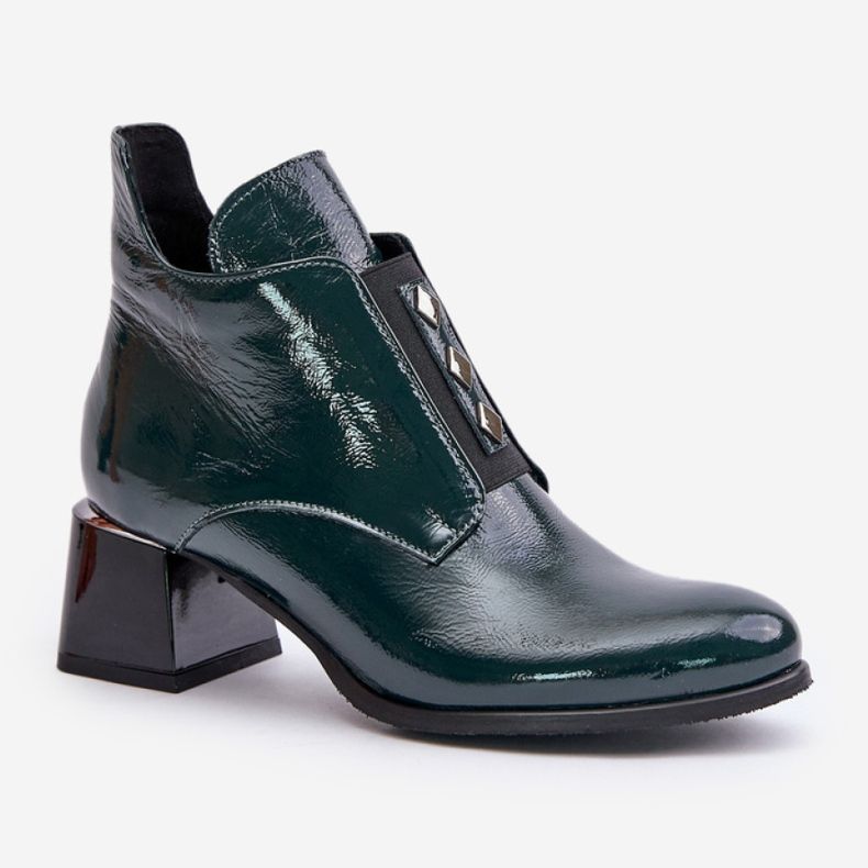 Step in style Stivali Modello Zazoo 60504 Vernice Verde Scuro - Entra con stile 2