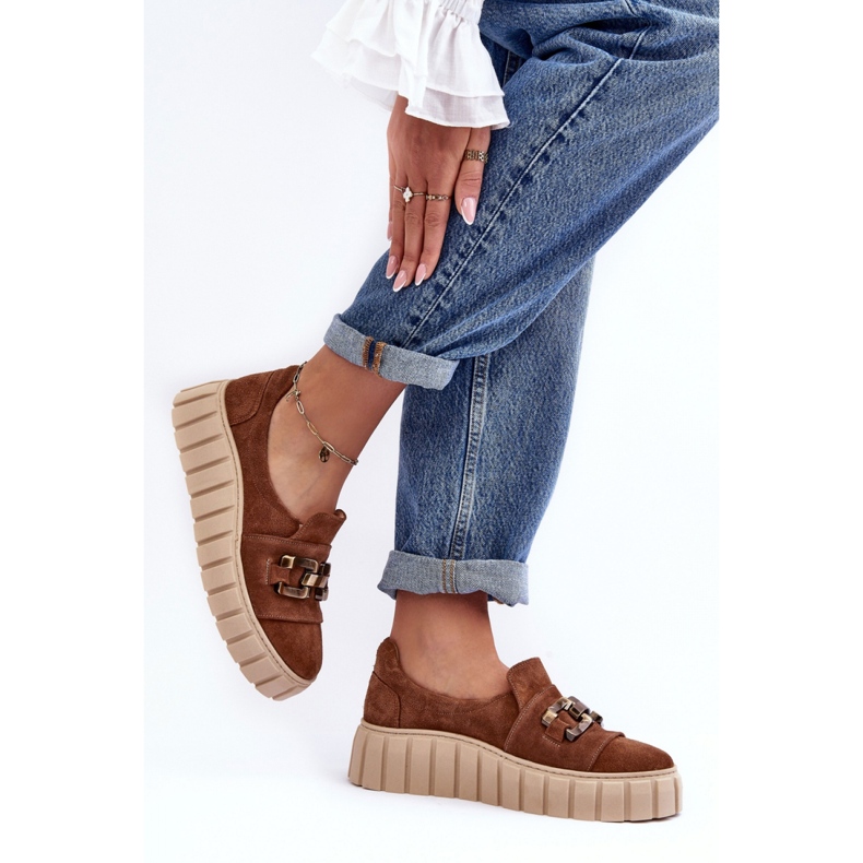 Step in style Scarpe Modello Lewski 3398 Marrone Scamosciato - Entra con stile 1