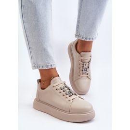 Step in style Scarpe sportive Modello 72300 Dysuria Beige - Entra con stile 1