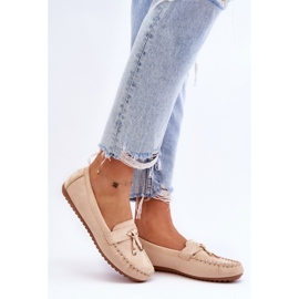 Step in style Mocassini Modello Good Time ZA28P Beige - Entra con stile 1