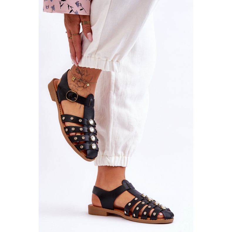 Step in style Sandali Modello Ascot G-13 Nero - Entra con stile 2