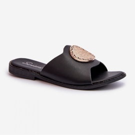 Step in style Sandalo Infradito Modello Rivashea KK-730 Nero - Entra con stile 2