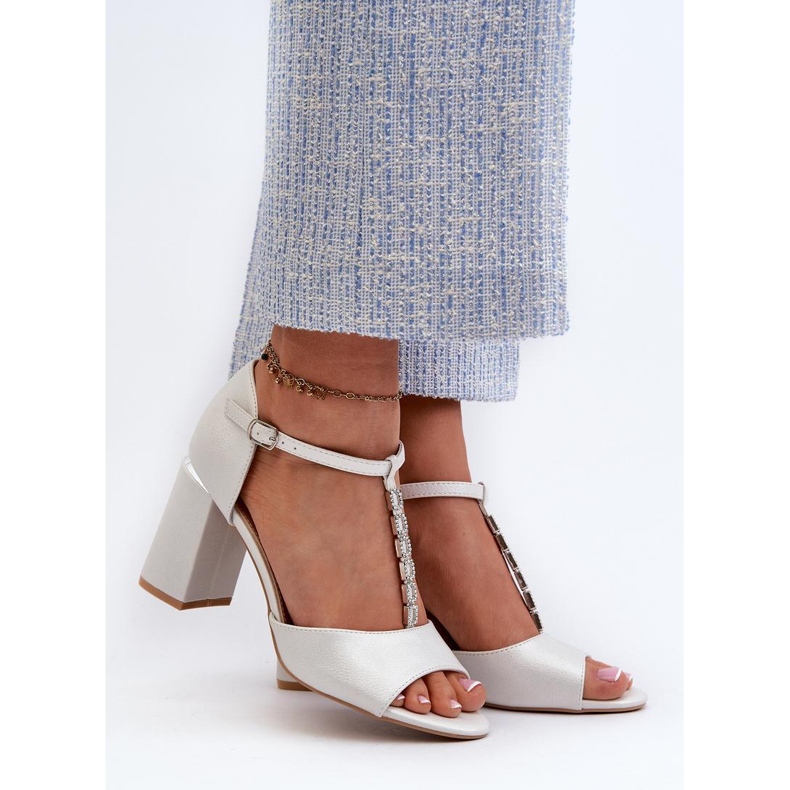 Step in style Sandali Modello Aniya 20195 Silver - Entra con stile grigio 1